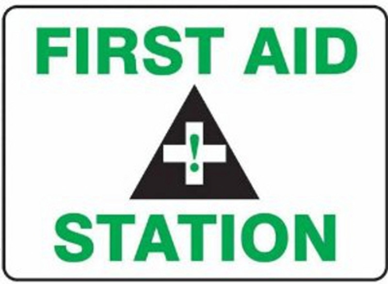 First Aid Station Sign