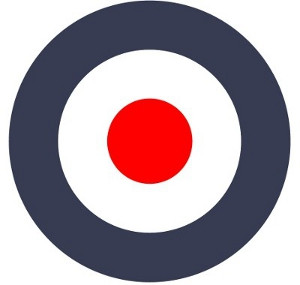 Bullseye Color Decal