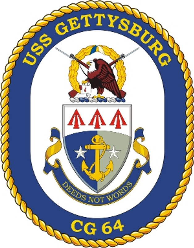 US Navy USS Gettysburg CG 64