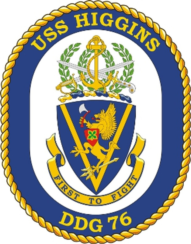 US Navy USS Higgins DDG 76