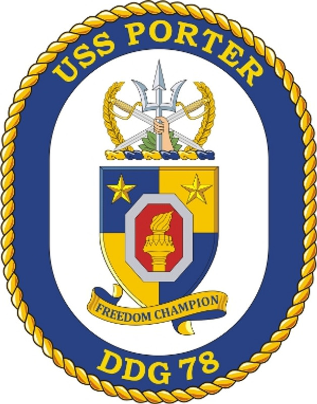 US Navy USS Porter DDG 78