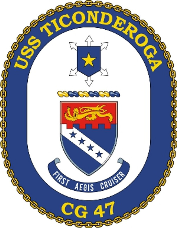 US Navy USS Ticonderoga CG 47