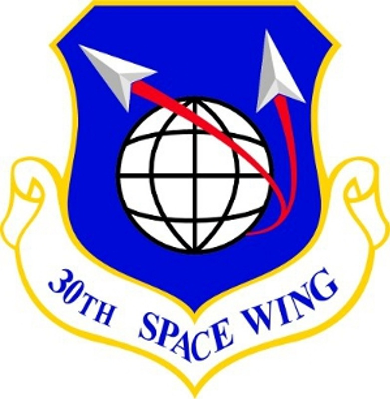 USAF Air Force 30th Space Wing Shield