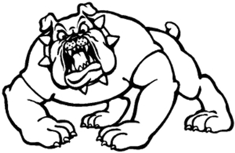 Bulldog Decal