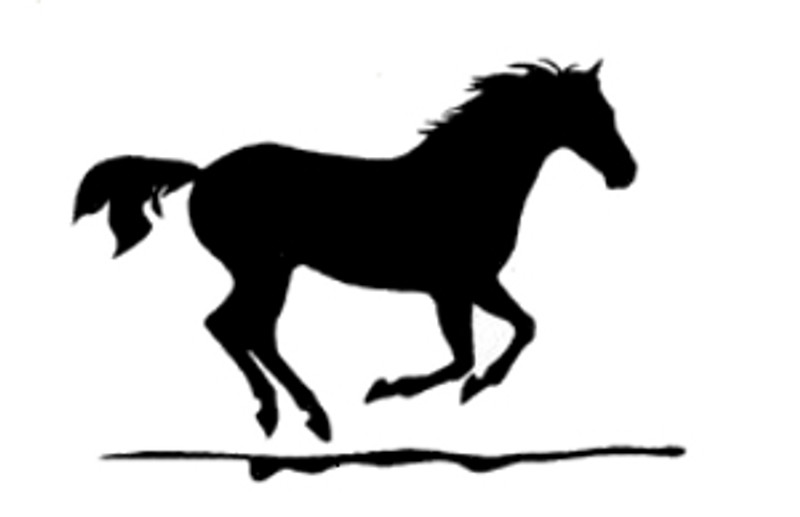 Galloping Horse Decal