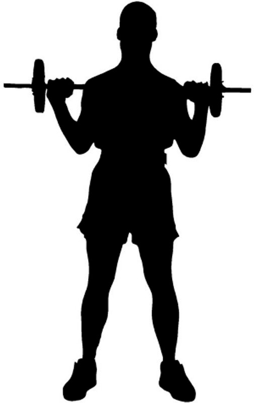 Weight Lifting Decal