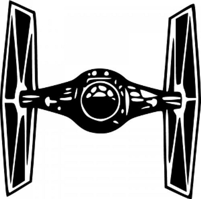 Star Wars TIE Fighter Decal