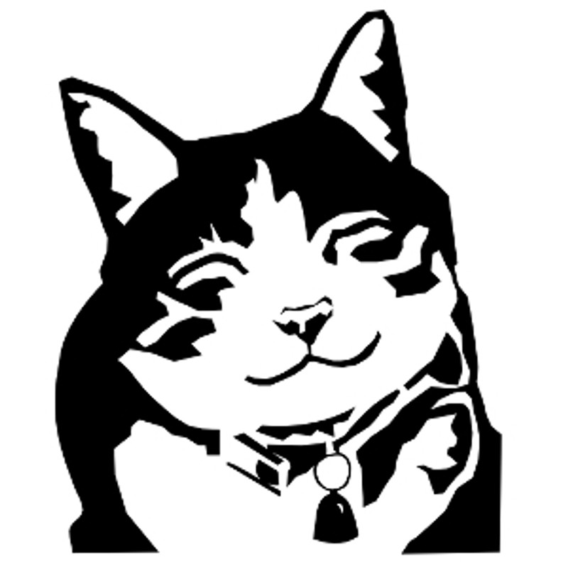 Happy Cat Meme Decal