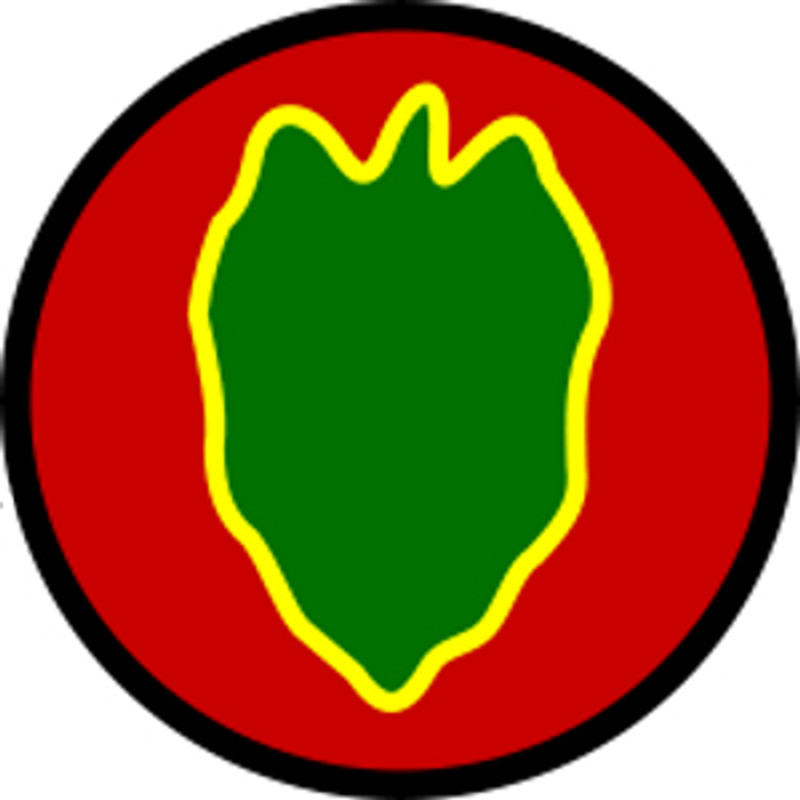 USA 24th Infantry Division Decal