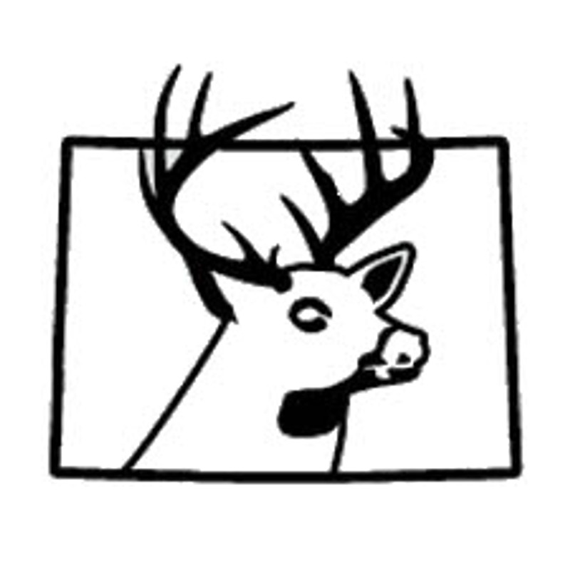 Colorado State Deer Decal