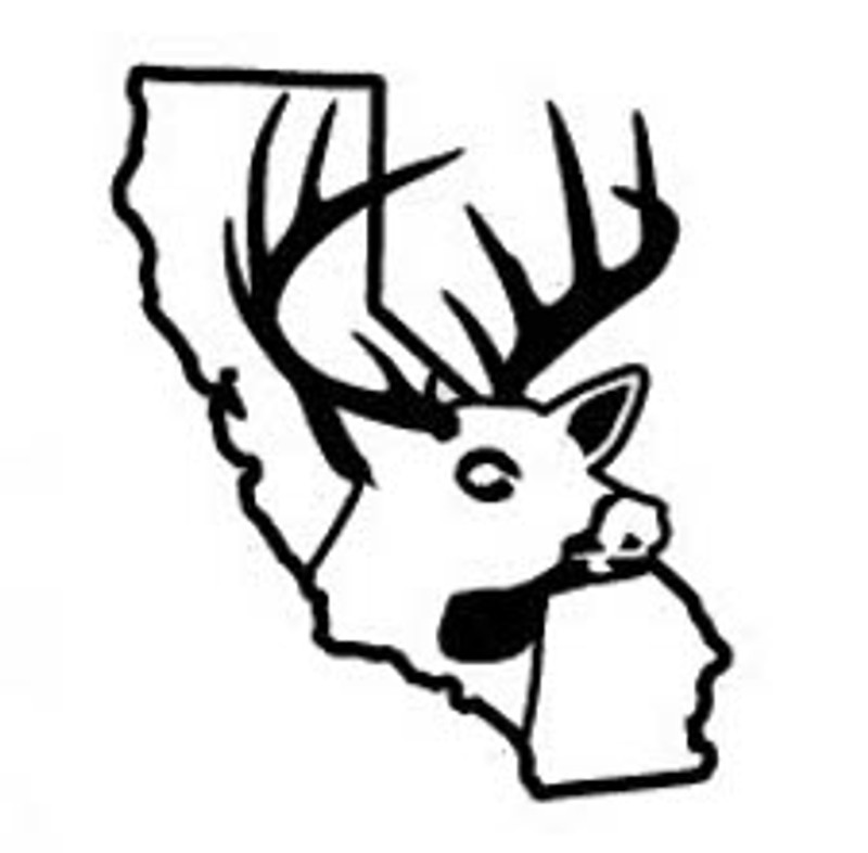 California State Deer Decal