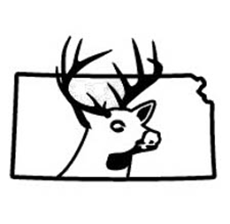 Kansas State Deer Decal