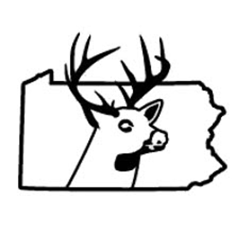 Pennsylvania State Deer Decal