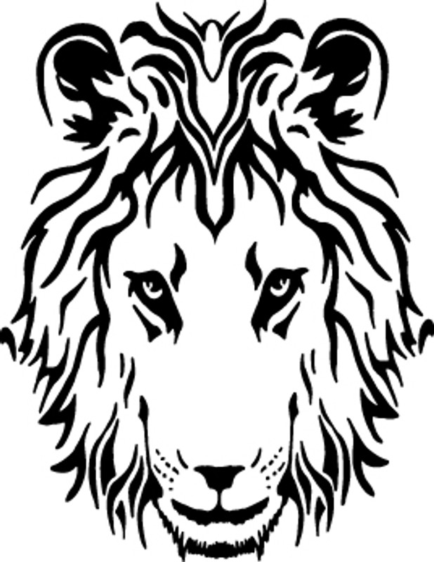 Lion Decal