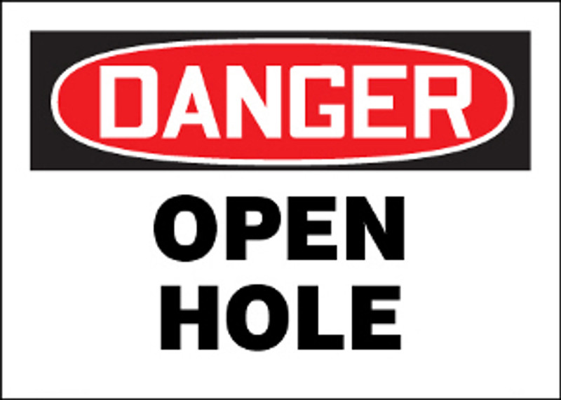 Danger Open Hole