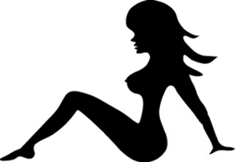 Sexy Mudflap Girl Decal