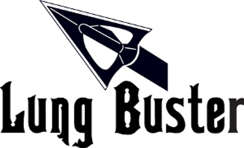 Bowhunting Lung Buster Arrowhead Decal