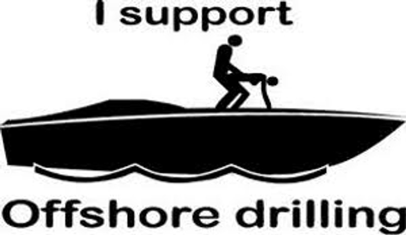 Support Offshore Drilling Decal