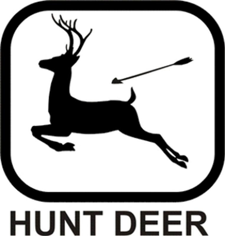 Hunt Deer Decal