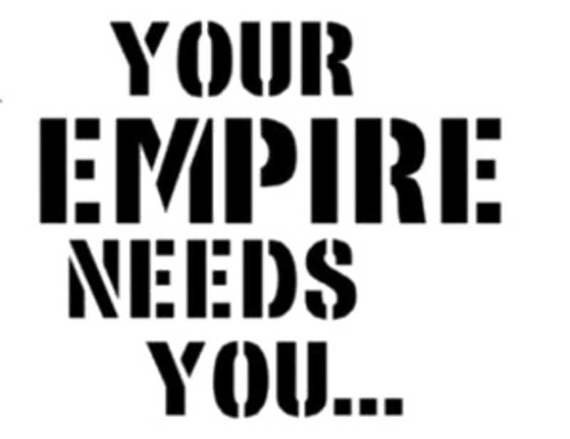 Star Wars Your Empire Needs You Decal