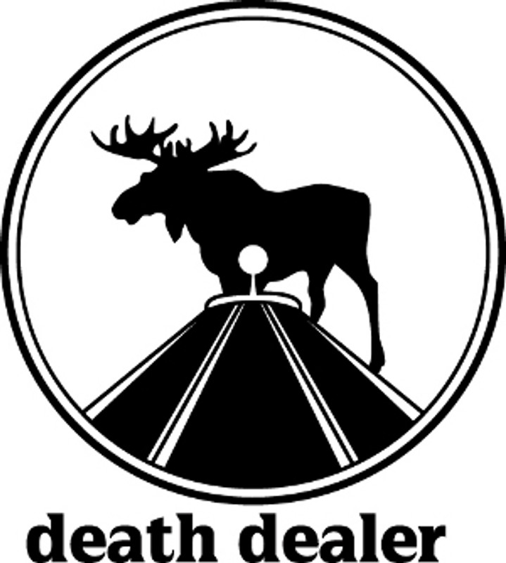 Death Dealer Moose Hunting Decal