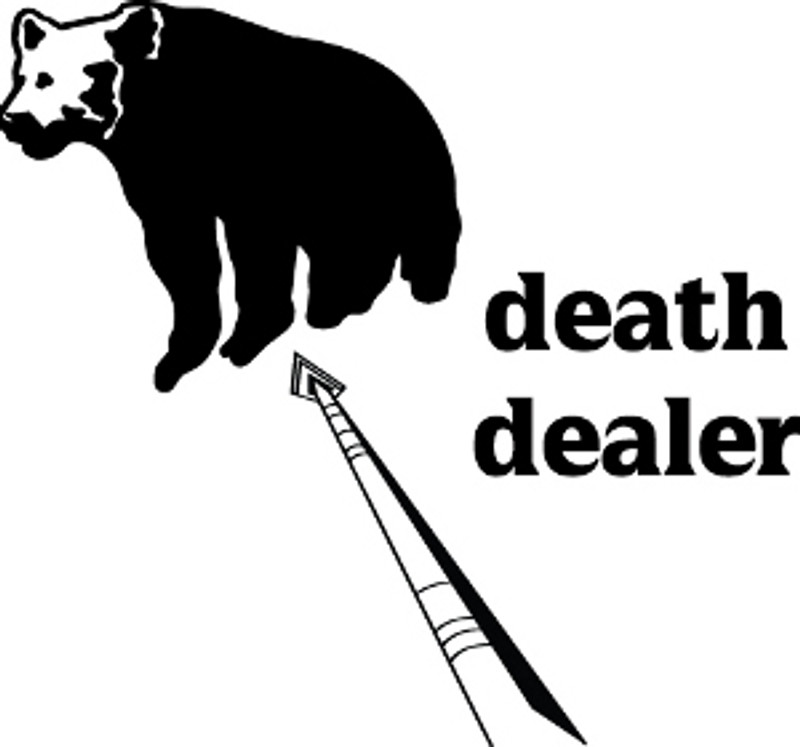 Death Dealer Bear Hunting Decal