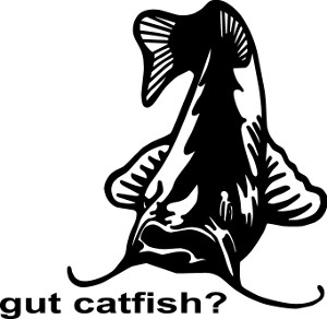 Gut Catfish Decal