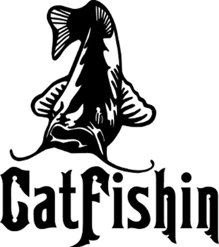 Catfishin Decal