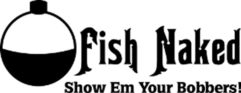 Fish Naked Fishing Decal