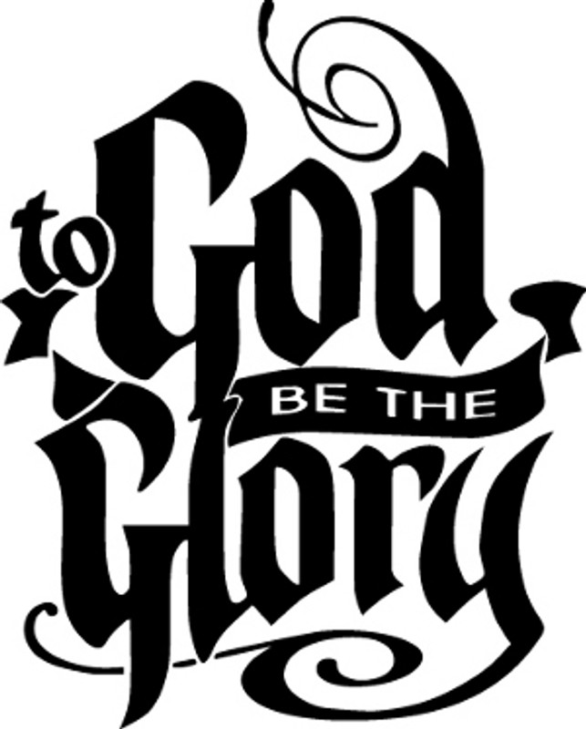 Glory To God Decal