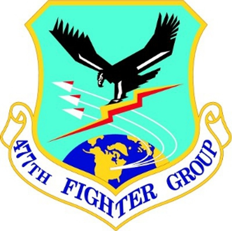 USAF 477th Fighter Group Shield