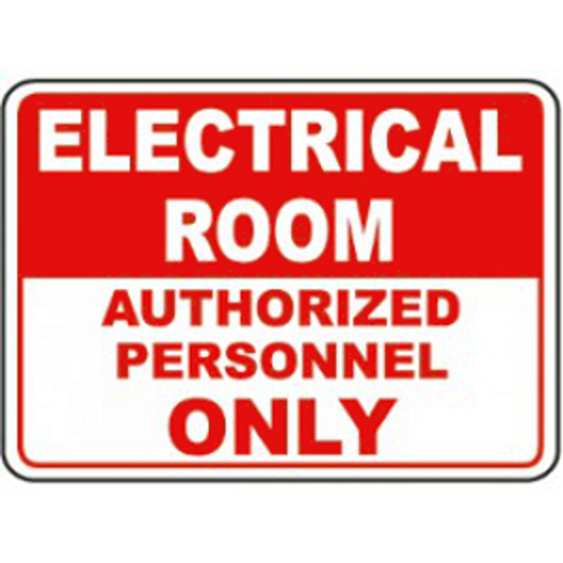Electrical Room Authorized Personnel Only