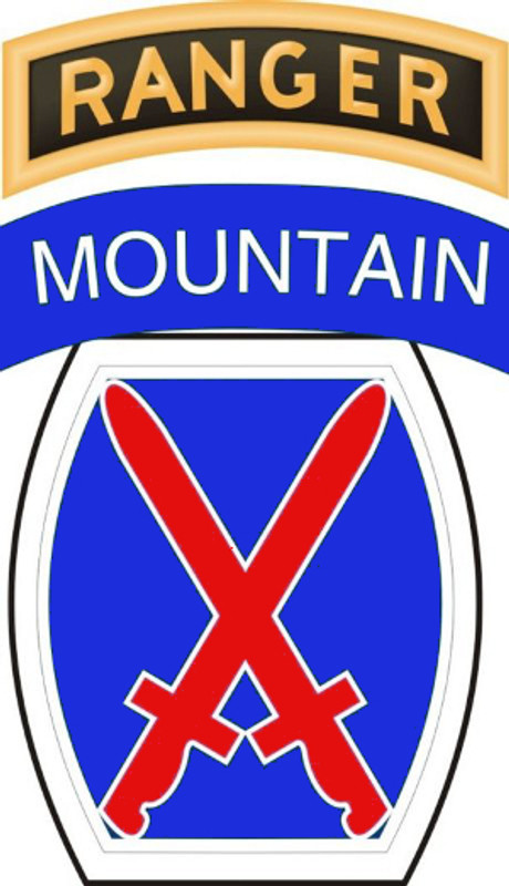 USA 10th Mountain Division Ranger