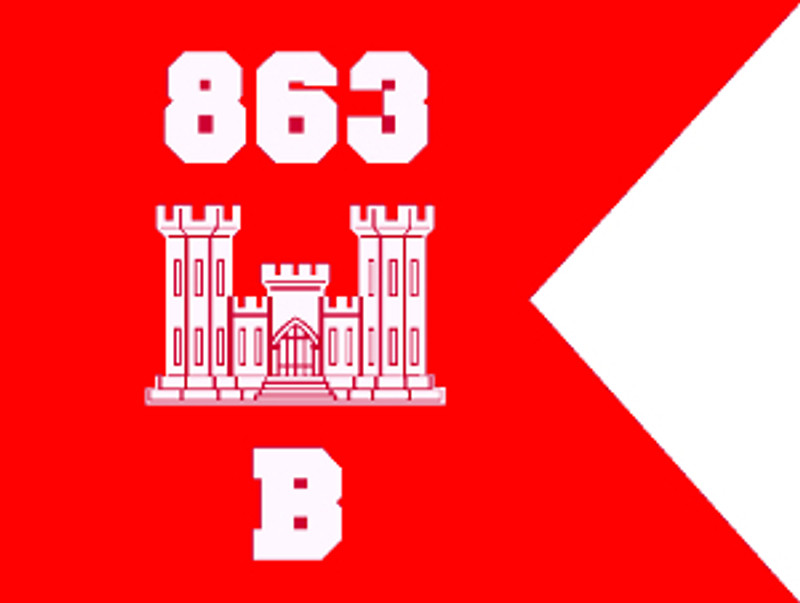 USA 863rd Engineer Battalion Bravo Company