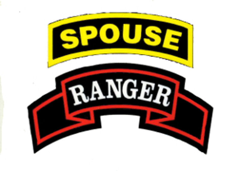 USA Ranger Spouse Scroll