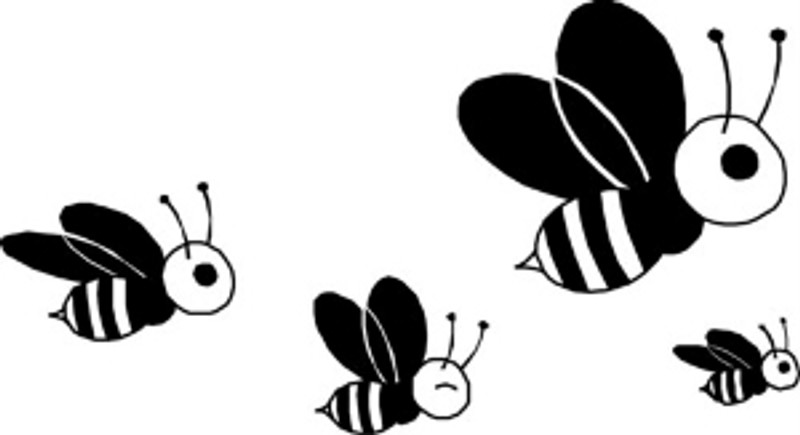 Bumbling Bees Decal