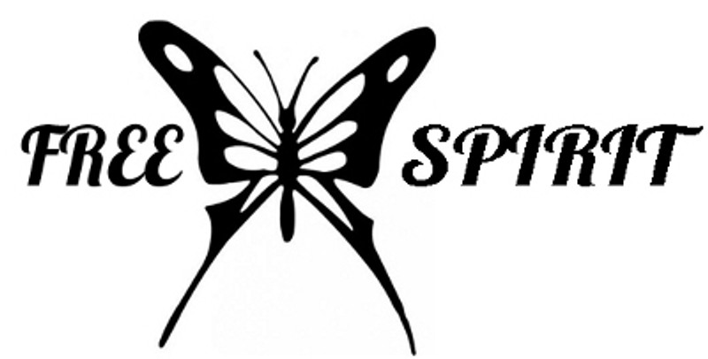 Free Spirit Butterfly Decal