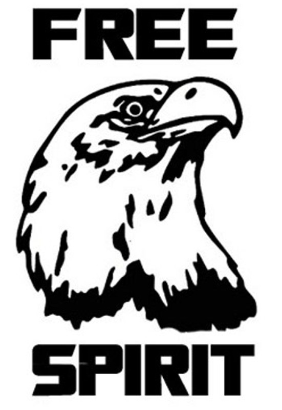 Free Spirit Eagle Decal