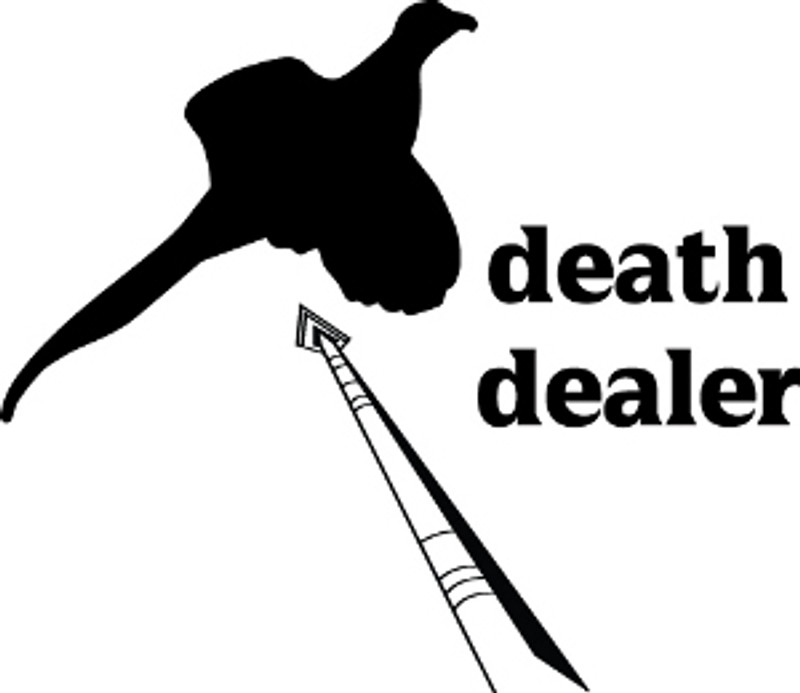Death Dealer Pheasant Bowhunting Decal