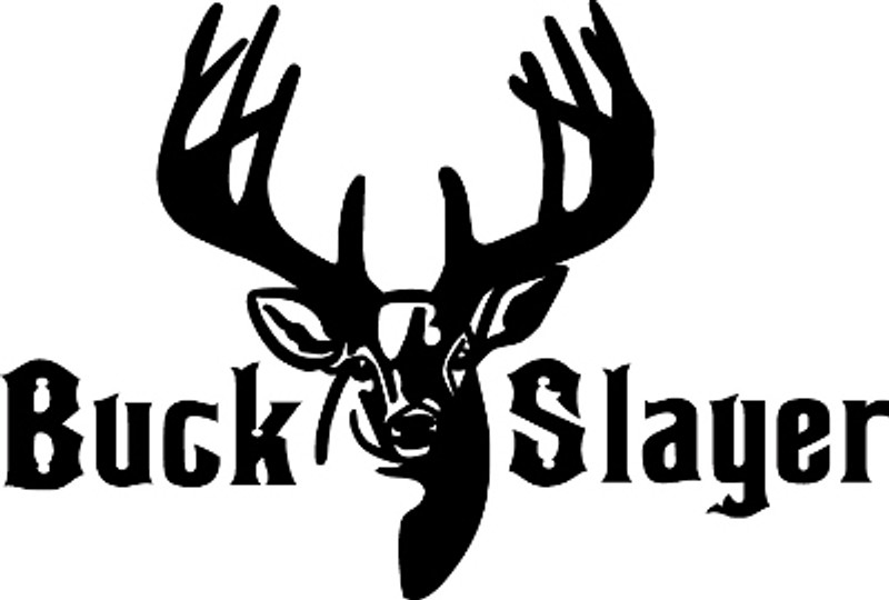 Buck Slayer Hunting Decal #6