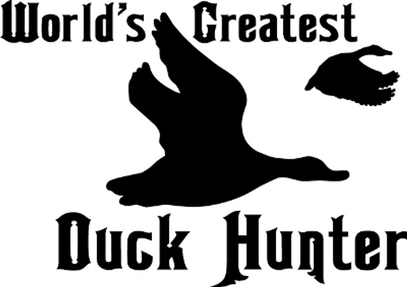 World's Greatest Duck Hunter Decal