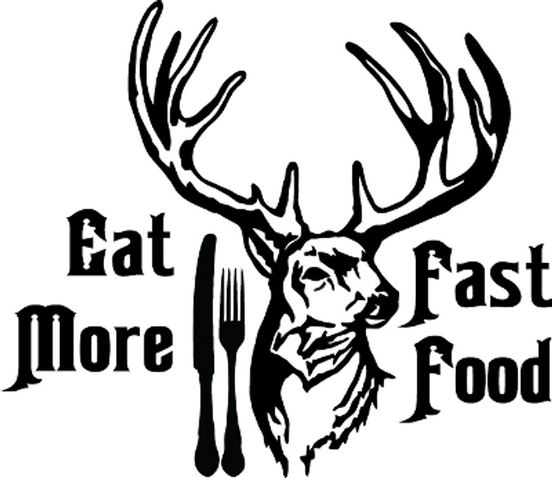 Eat More Fast Food Decal