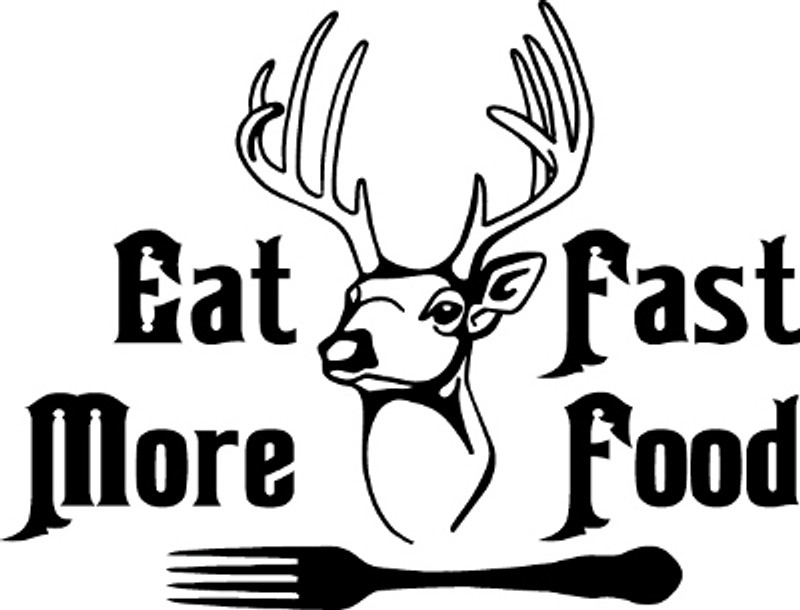 Eat More Fast Food Decal