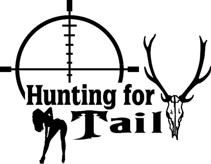 Hunting For Tail Decal