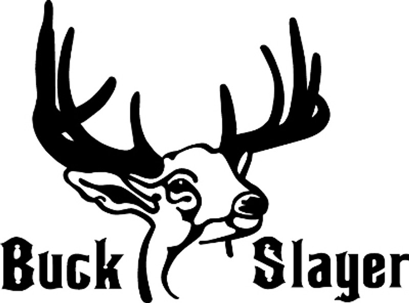 Buck Slayer Hunting Decal #9