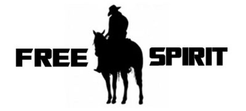 Free Spirit Cowboy Decal #1