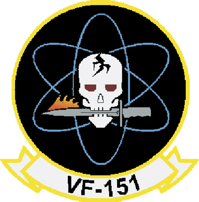 US Navy VF-151 Cracked Skull