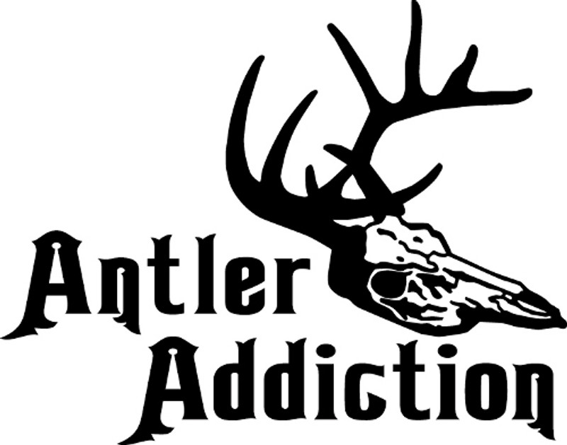 Antler Addiction Decal