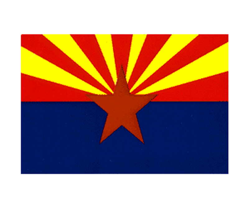 Arizona State Flag Decal