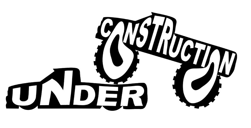 Under Construction Truck Decal